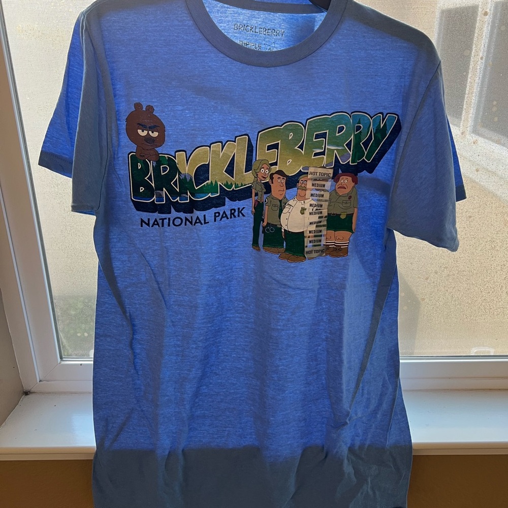 Ripple Junction Brickleberry Blue T-Shirt